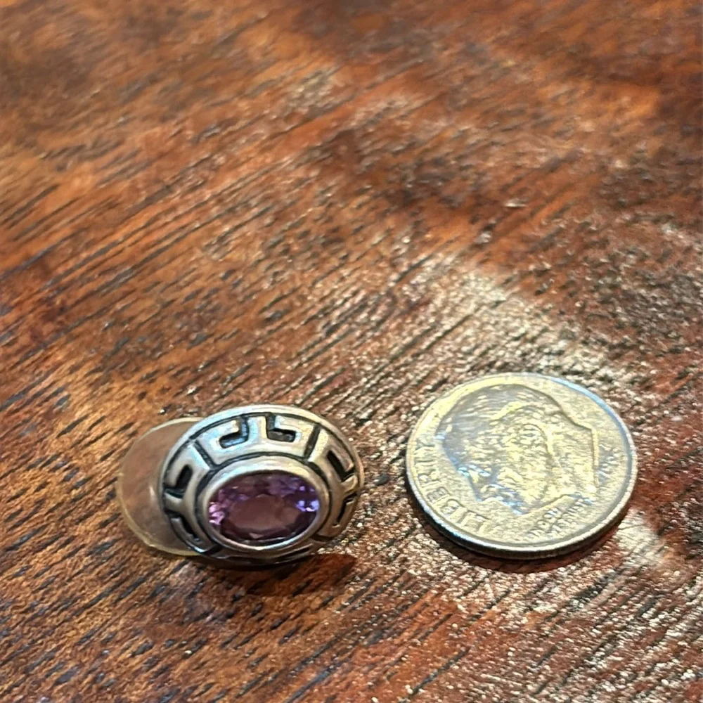 Joseph Esposito Stamped 925 Silver Earrings - Picture 4 of 4